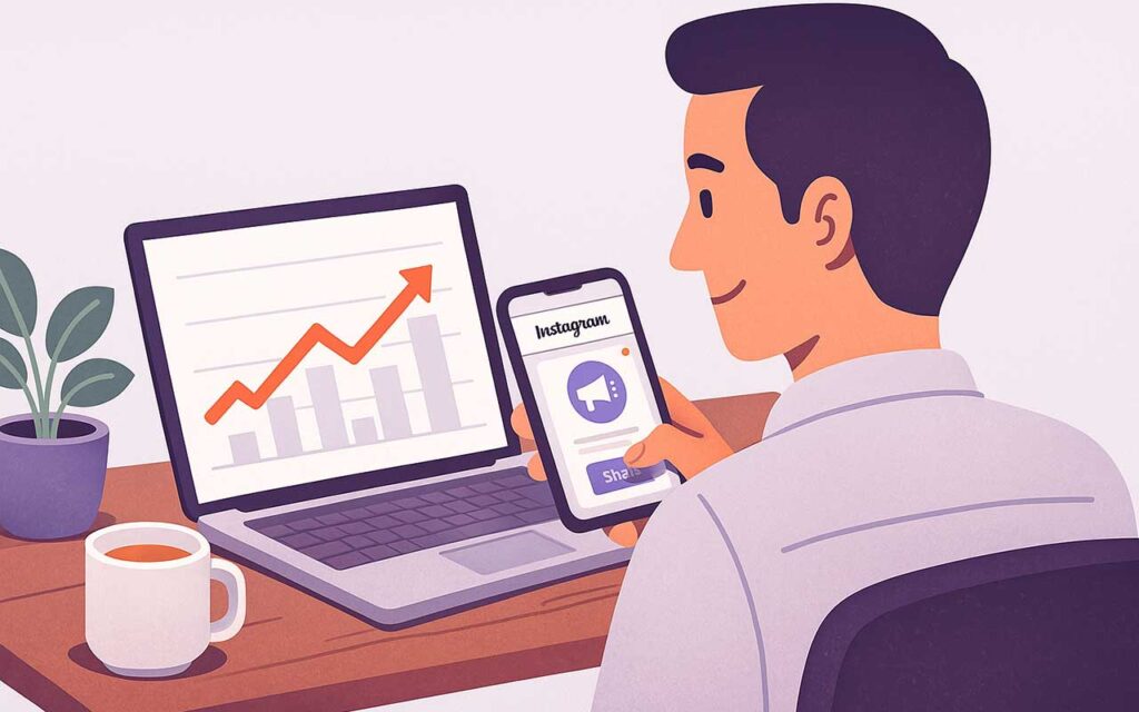 افزایش فروش رستوران با تبلیغات اینستاگرام