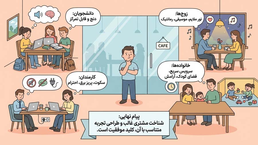 شناخت مشتریان کافه