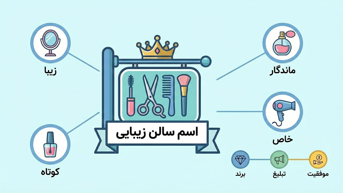 جذاب‌ترین اسم برای سالن زیبایی زنانه
