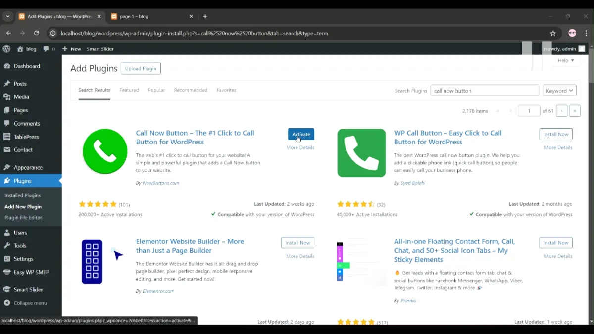 نتایج جستوجوی افزونههای دکمه تماس از جمله WP Call Button